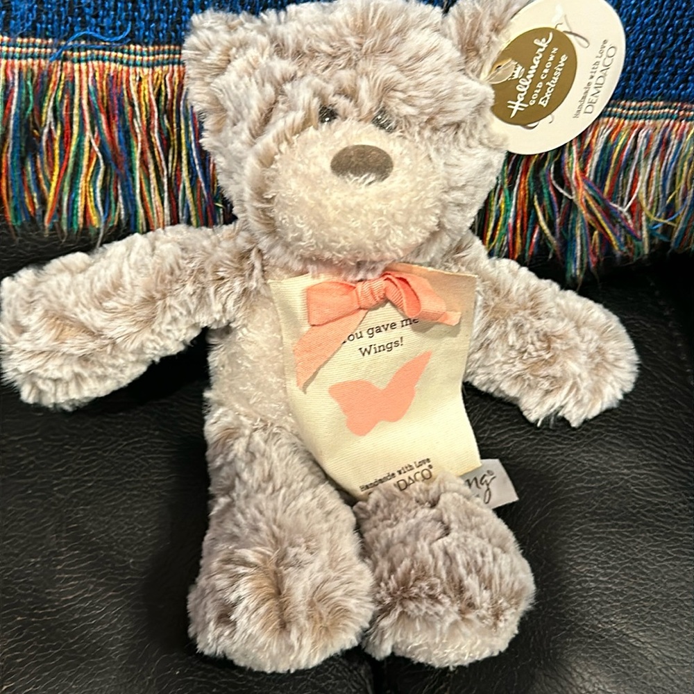 Brand new Demdaco Giving Bear handmade with Love